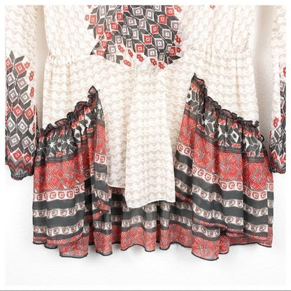 Free People Mystic Peasant Blouse Size XS
