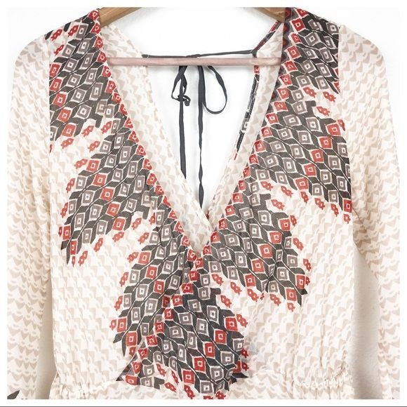 Free People Mystic Peasant Blouse Size XS