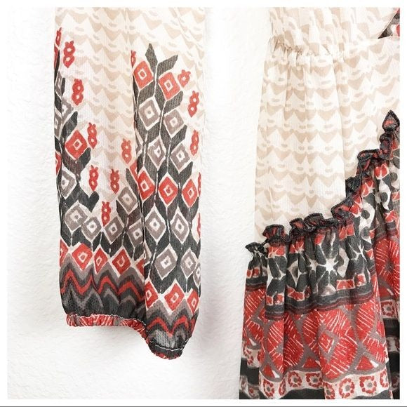 Free People Mystic Peasant Blouse Size XS