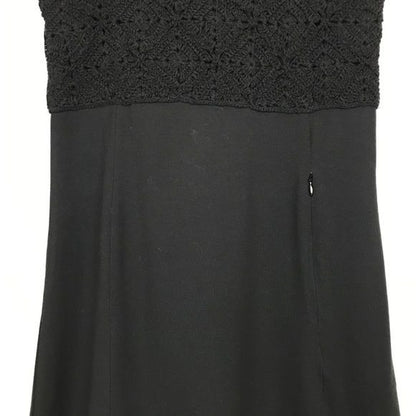 Athleta Black Crochet Dress Size XS