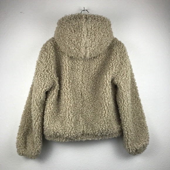 NWT Walter Baker Shearling Bomber Jacket Size Small
