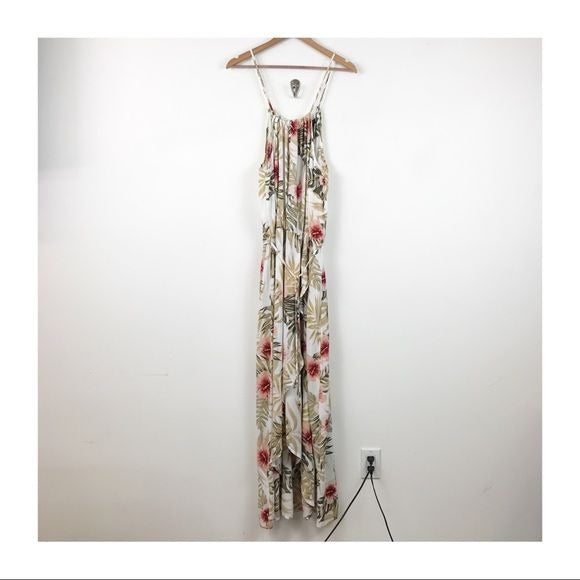 City Chic Floral Laysan Wrap Maxi Dress Size 14