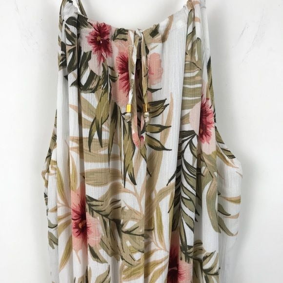 City Chic Floral Laysan Wrap Maxi Dress Size 14