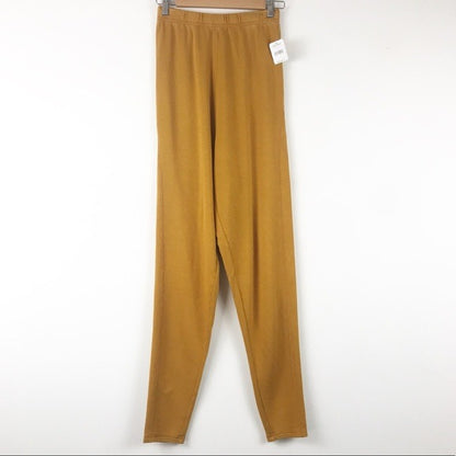 Free People NWT In My Element Harem Pants Golden Ochre Size Small