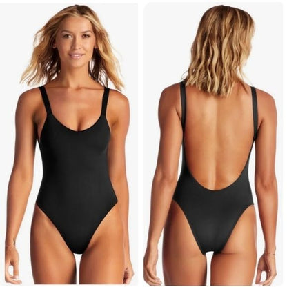 Vitamin A NWT Black One Piece Swimsuit Size 8