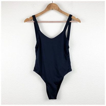 Vitamin A NWT Black One Piece Swimsuit Size 8