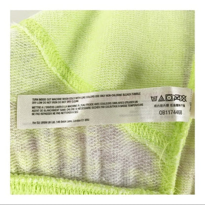 Free People Cozy Cool Girl Sweatpants in Lightening Bug Size Small