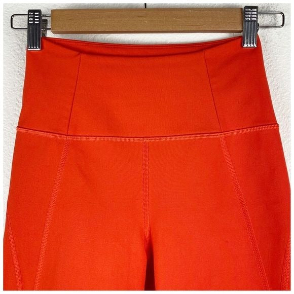 Girlfriend Collective Blood Orange High-Rise Run Short Size XS