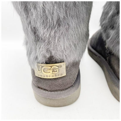 Ugg Australia Gray Sheepskin Boots Size 8