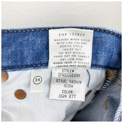 GRLFRND Yasmin Jeans in Joan Jett Size 24