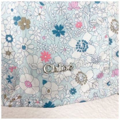 Chloe Kids Floral Dress in Blue Size 6