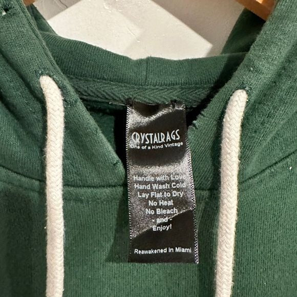 NWT Crystal Rags University of Miami Sweatshirt Size Small