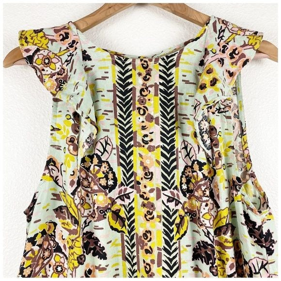 Free People Summer in Tulum Top in Botanical Size Medium