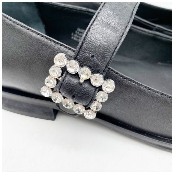 NWB Free People Rumor Diamante Mary Janes Size 6