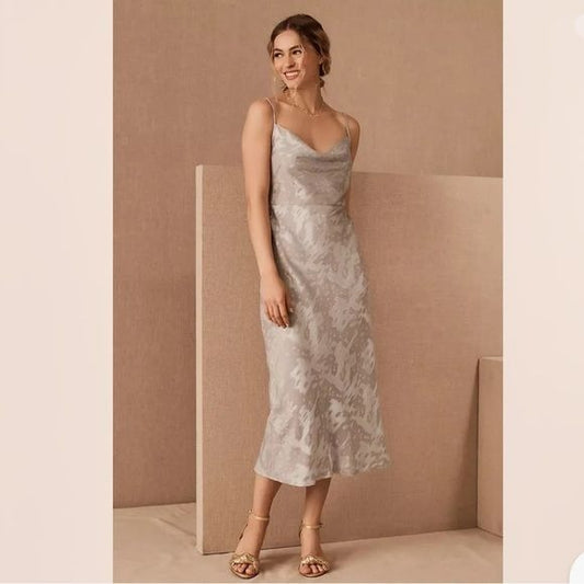 Anthropologie BHLDN Hutch Kinsey Midi Dress Size 10