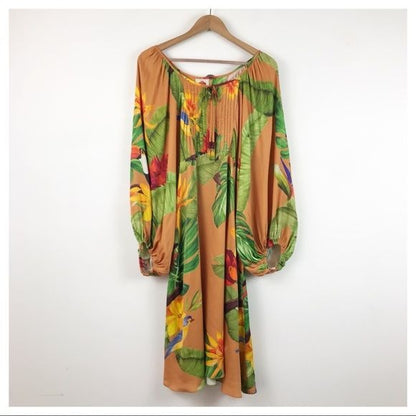 NWT Farm Rio Tropical Desire Midi Dress Size Small