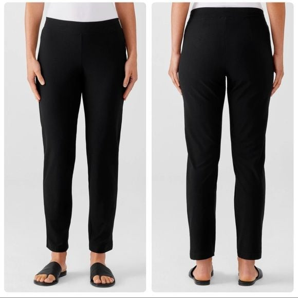 Eileen Fisher Washable Stretch Crepe Pant Size XS