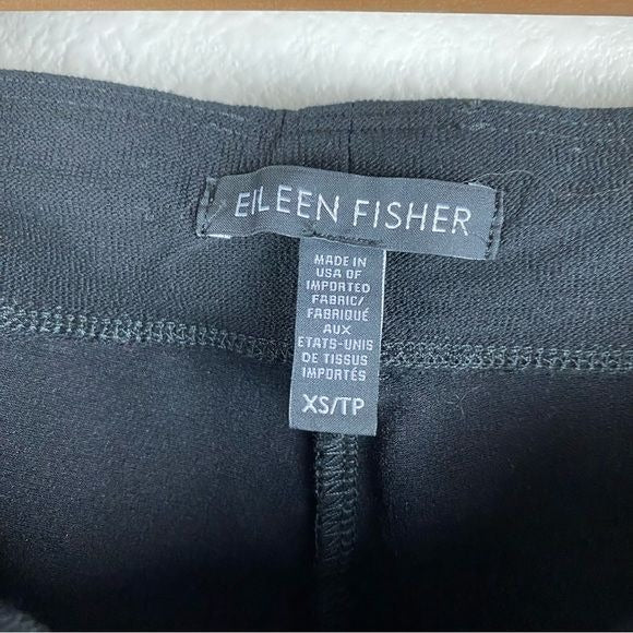 Eileen Fisher Washable Stretch Crepe Pant Size XS