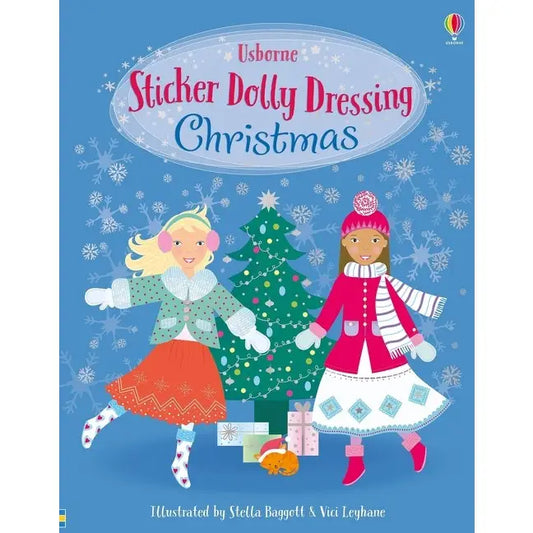 Usborne Sticker Dolly Dressing Christmas