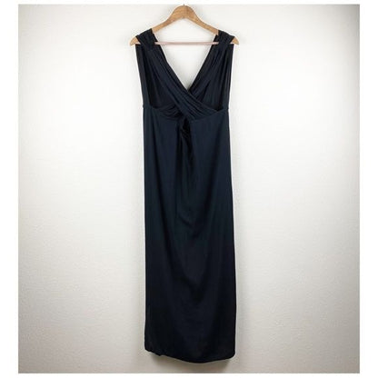 Indah Black Maxi Coverup Size XS