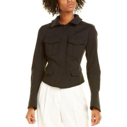 A.L.C. NWT Cropped Utility Black Jacket Size 8