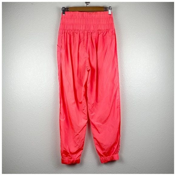 Free People The Way Home Jogger in Papaya Punch Size Small