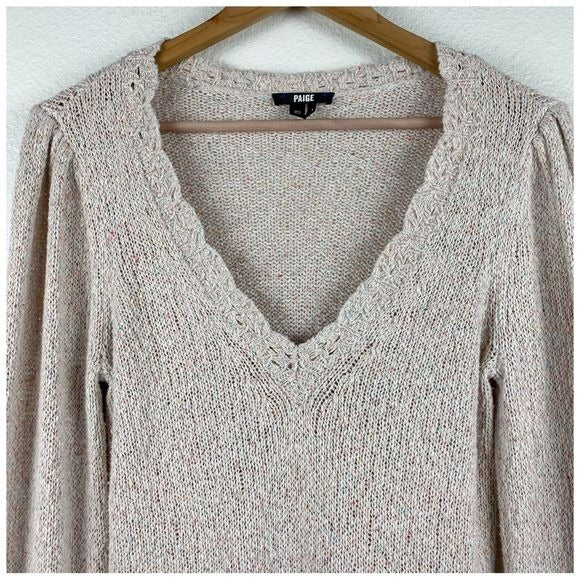 Paige Alicia V-Neck Sweater Size XS