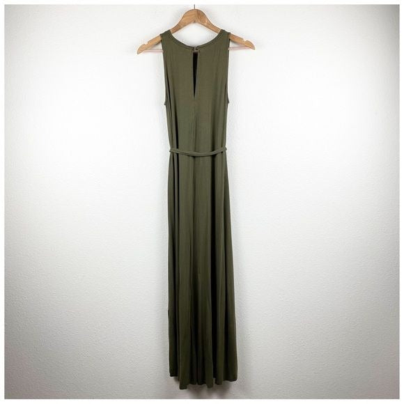 Boden Delphine Jersey Knit Maxi Dress in Green Size 4