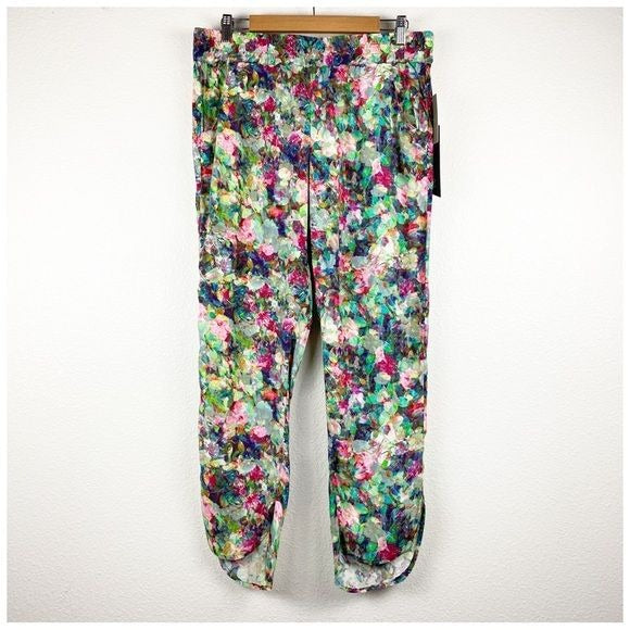 Anthropologie Sam & Lavi Floral Printed Pants Size Large