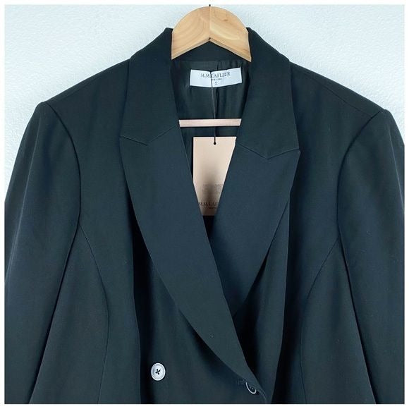 NWT M.M. LAFLEUR Roxanne Blazer in Black Size +1