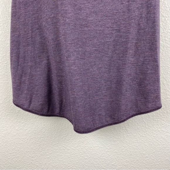 Lululemon Twist & Turn Tank in Heathered Purple Fog / Going Grape