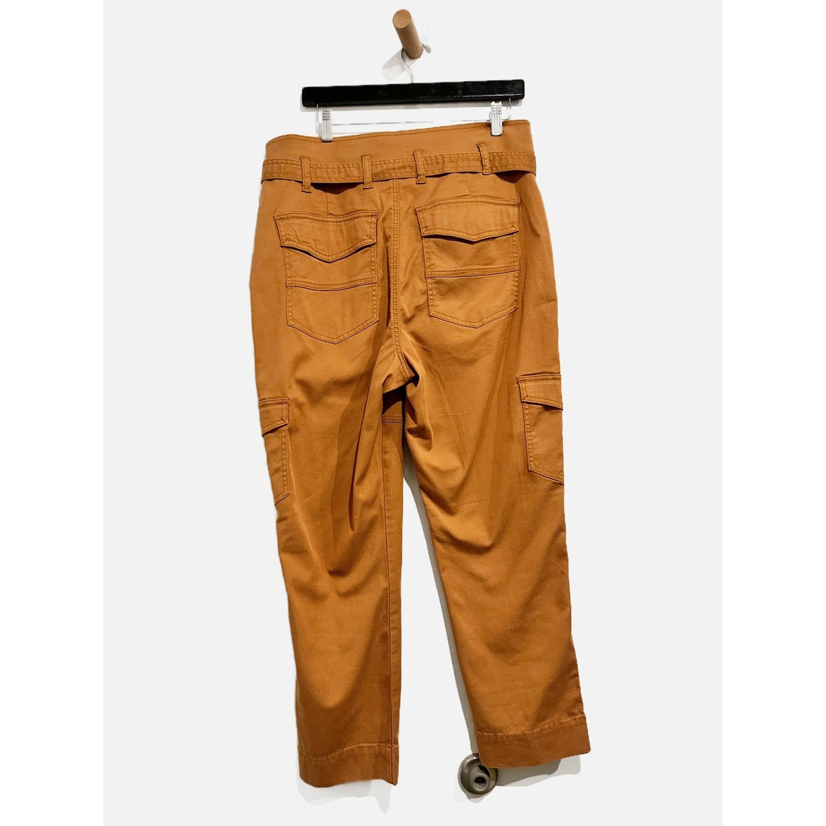 Cabi Brown Paper Bag Belted Cargo Pants - 6