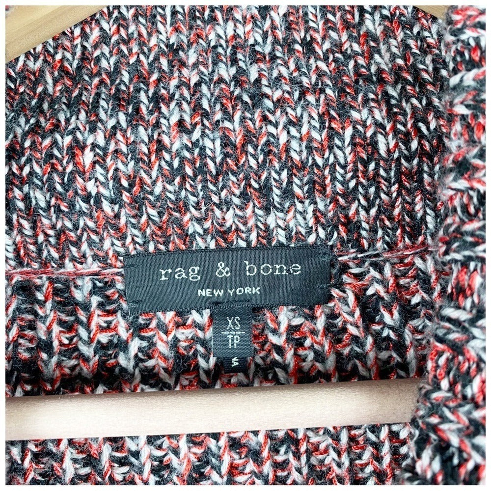 Rag & Bone Bry Merino Wool Mock Neck Sweater - XS