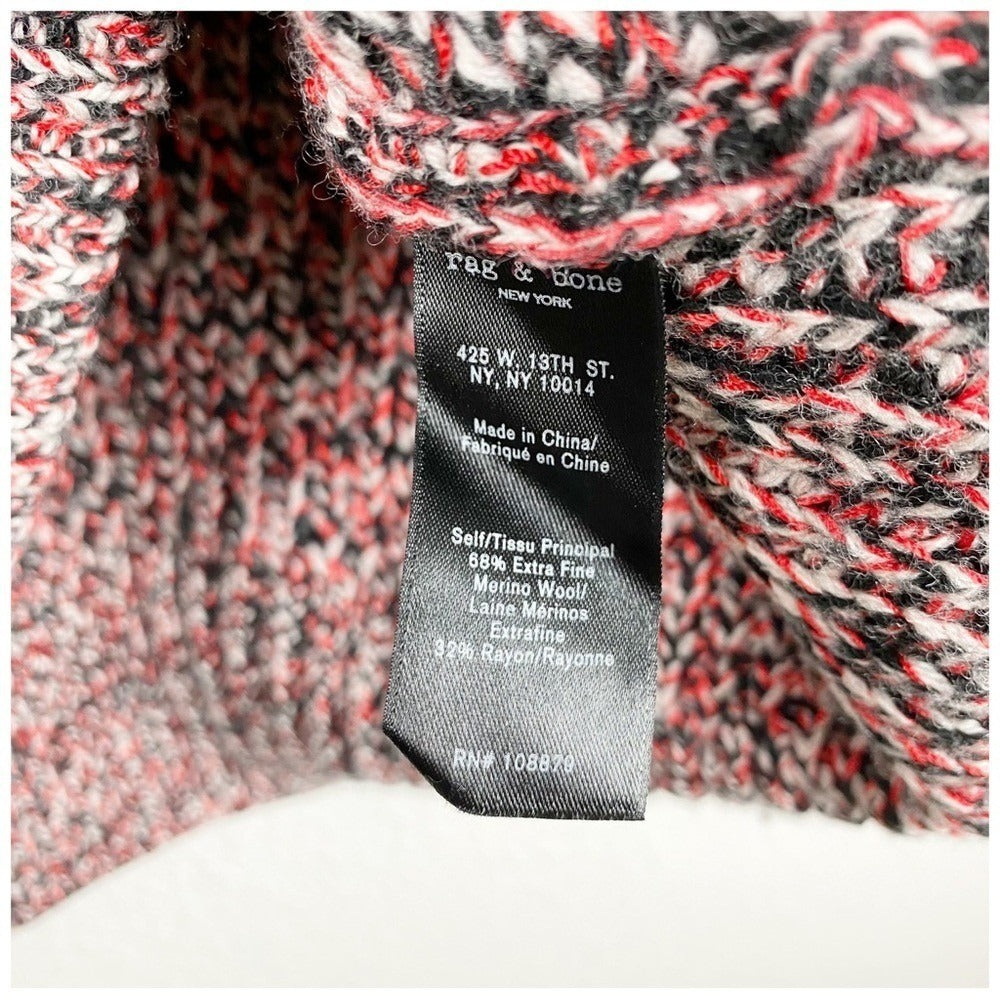 Rag & Bone Bry Merino Wool Mock Neck Sweater - XS