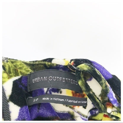 Urban Outfitters NWOT Mallory Velvet Floral Cowl Neck Slip Dress - Small