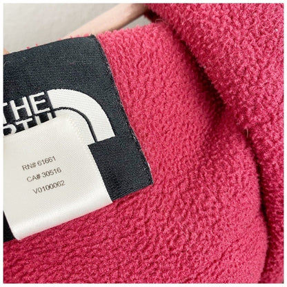 The North Face‎ Retro Gray/Red Vintage Fleece Jacket - Medium