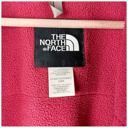 The North Face‎ Retro Gray/Red Vintage Fleece Jacket - Medium