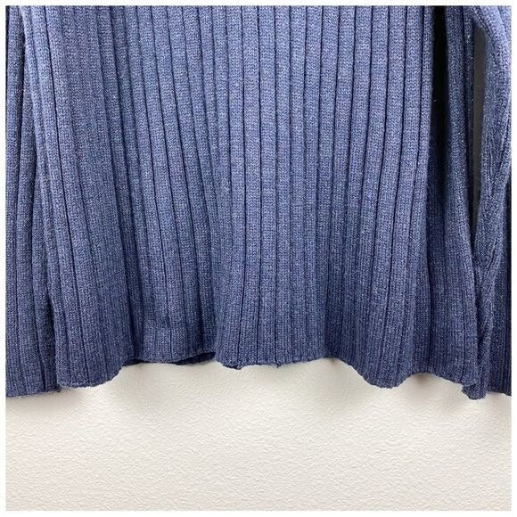 Bugle Boy Vintage Y2K Blue Mock Neck Sweater‎ - XL