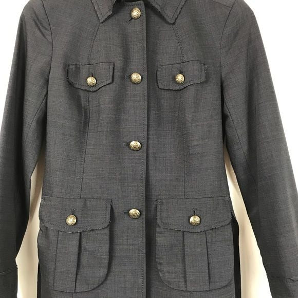 Banana Republic Wool Military Style Blazer Size 0