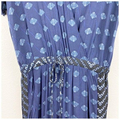 Velvet by Graham & Spencer Indian Challis Cady Jumpsuit in Multi Size Small