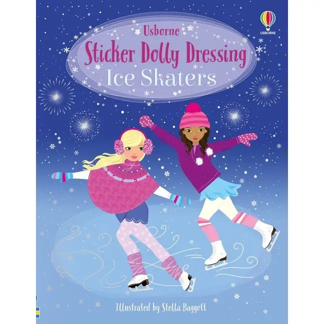 Usborne Sticker Dolly Dressing Ice Skaters