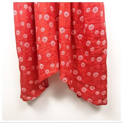 Trovata Birds of Paradise Red Dandelion Dress Size Medium