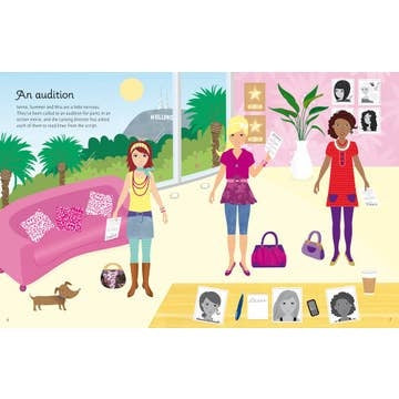 Usborne Sticker Dolly Dressing Movie Stars