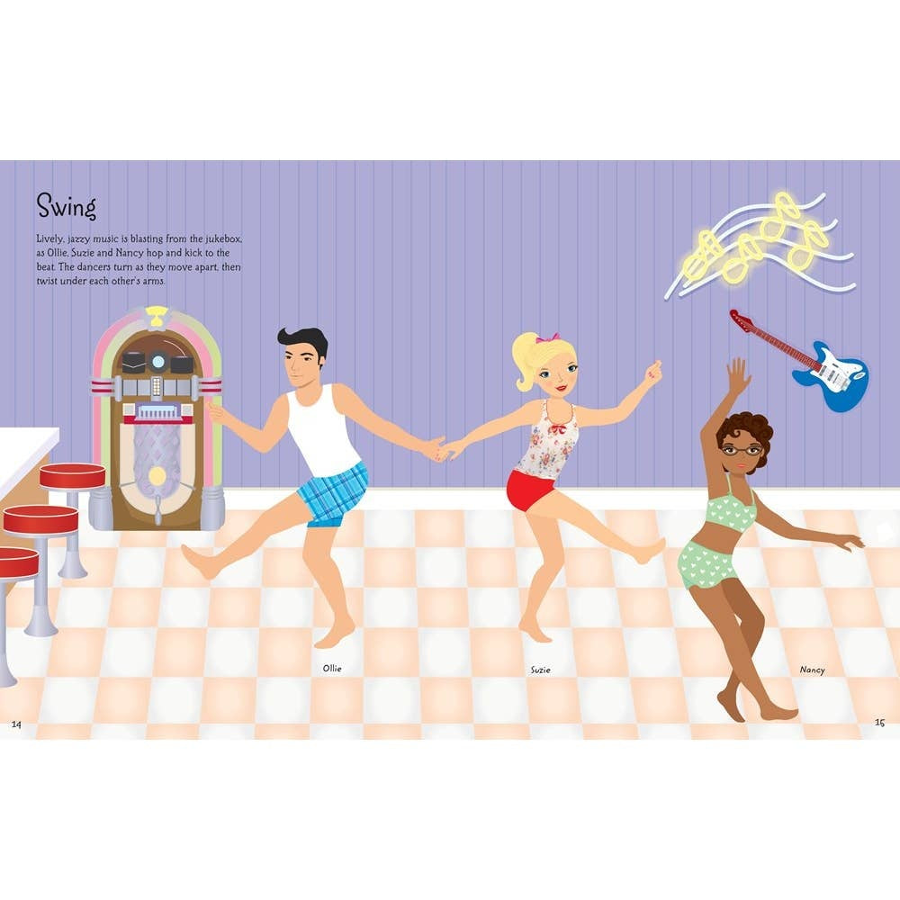 Usborne Sticker Dolly Dressing Dancers