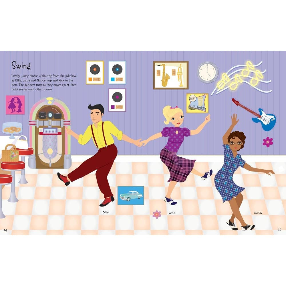 Usborne Sticker Dolly Dressing Dancers