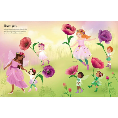 Usborne Sticker Dolly Dressing Fairy Weddings