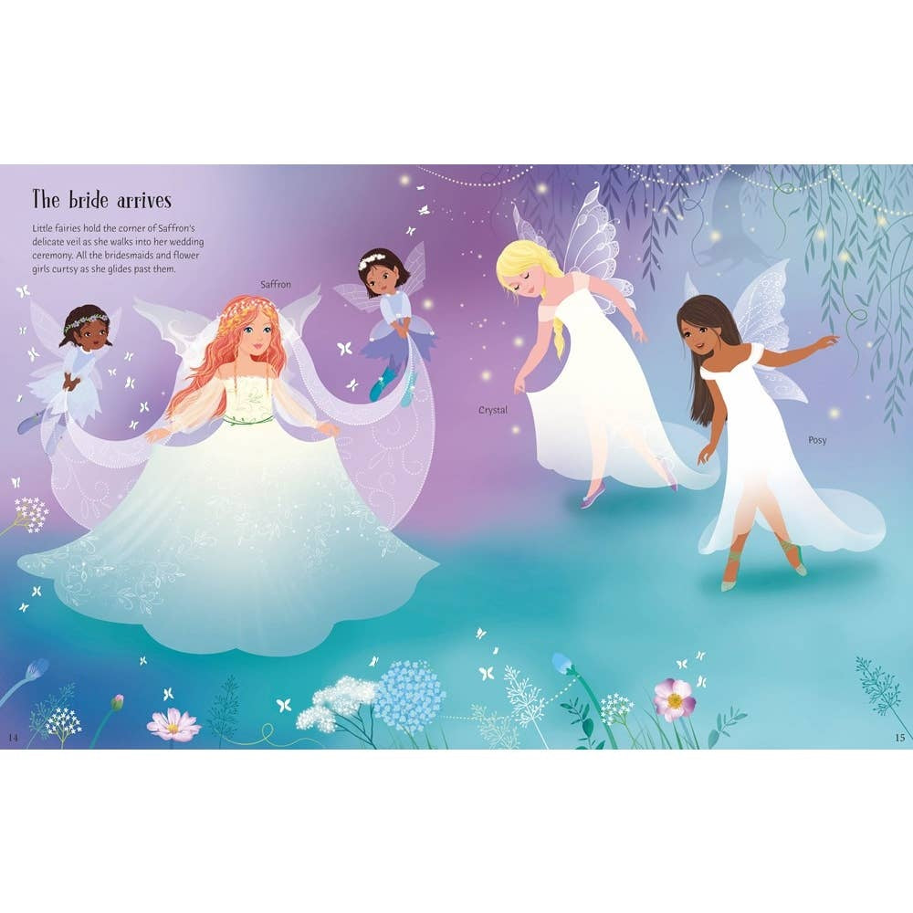 Usborne Sticker Dolly Dressing Fairy Weddings