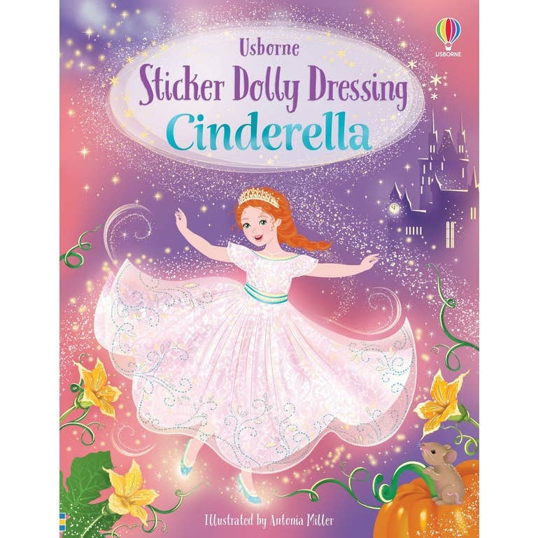 Usborne Sticker Dolly Dressing Cinderella