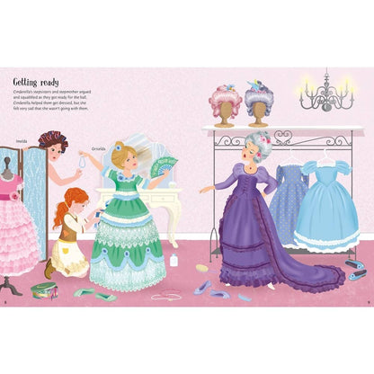 Usborne Sticker Dolly Dressing Cinderella