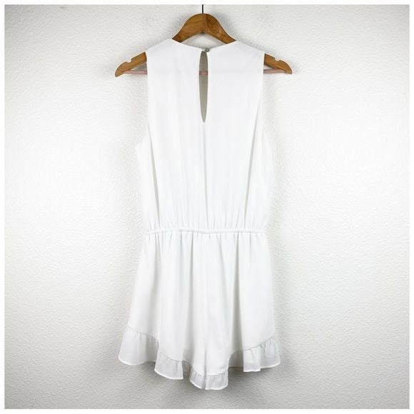 Show Me Your Mumu Riri White Romper Size Medium